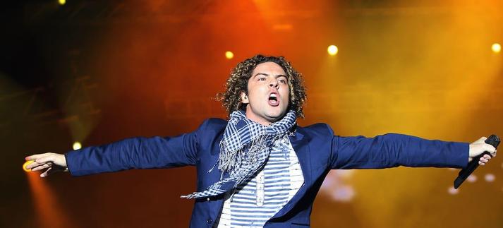David Bisbal, en en festival Valladolid Latino, en 2010. / Europa Press Entertainment