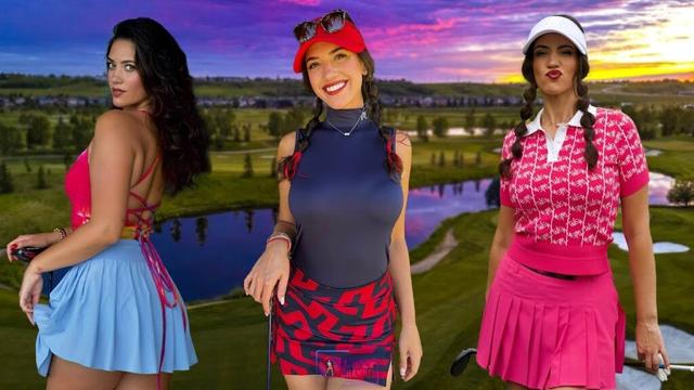 Instagram Golfer Hannah Leiner Skillfully Uses Her Boobs to Help Sink Trick Shot Putt