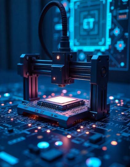 The printer employs no moving parts, using a series of nanometer-scale antennas to direct beams of light into a small well of resin. "Prints" are completed in seconds, with the chip capable of fabricating two-dimensional patterns, such as letters. The chip itself is a bespoke silicon photonic chip, designed by the team.

"This system is completely rethinking what a 3D printer is," says Professor Jelena Notaros, the senior author on the team's research paper. "It is no longer a big box sitting on a bench in a lab creating objects, but something that is handheld and portable. It is exciting to think about the new applications that could come out of this and how the field of 3D printing could change."

Whether this one-step volumetric light-based printer comes to fruition has yet to be seen. The field of silicon photonics is still relatively new compared to electronic chips, and further study in the field is ongoing.

👾This novel approach to light-based 3D printing may become a significant development in the space, aided by the risk of danger to the current hobbyist market posed by the ongoing lawsuit between Bambu Labs and Stratasys, which threatens to undermine the market's ability to sell critical features, including heated build plates.👾