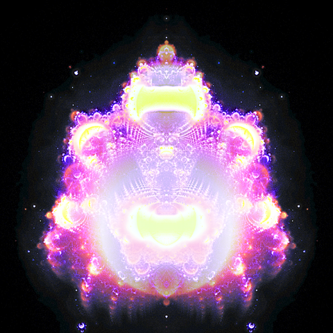 when u try to put orbit traps(r=1 circle) in ur anti-buddhabrot
