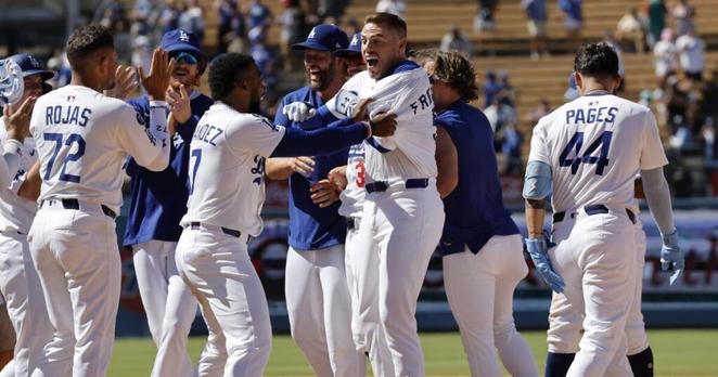 Freddie Freeman's walk-off hit saves the day and lifts the Dodgers
