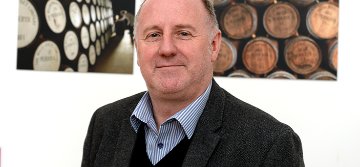 Stephen Davies, Chief Executive of Penderyn Distillery