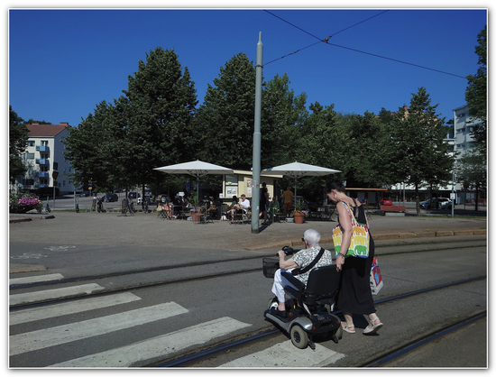 Munkkiniemen lippakioski Munkkiniemen puistotiellä
