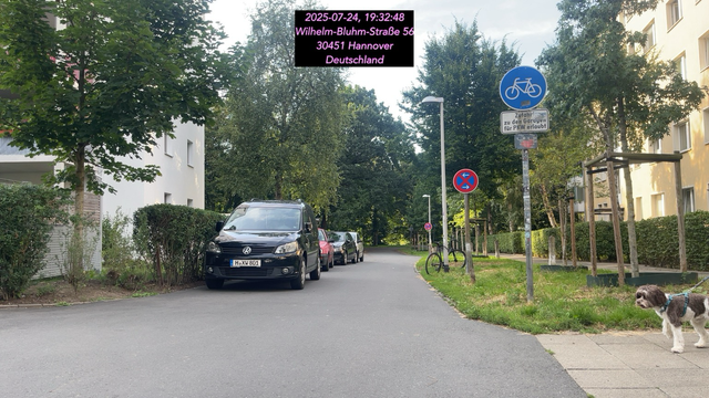 Verbindungs Radweg zwischen dem Regionalen Ihme Radtrasse und Dicht besiedelten Wohnquartier Linden