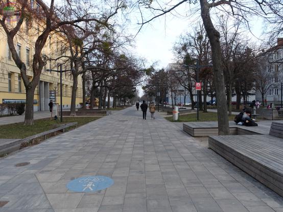 Fuß- und Radpromenade