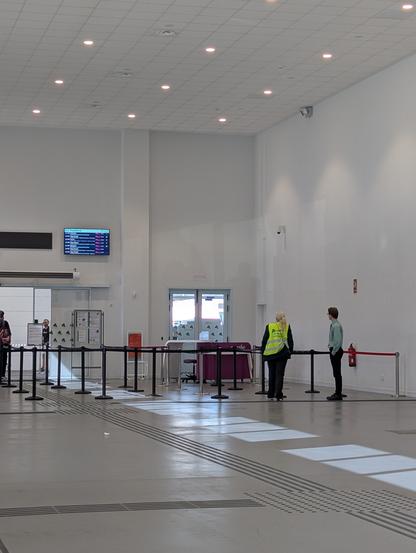 Zugangskontrolle zu Bahngleisen in A Coruña