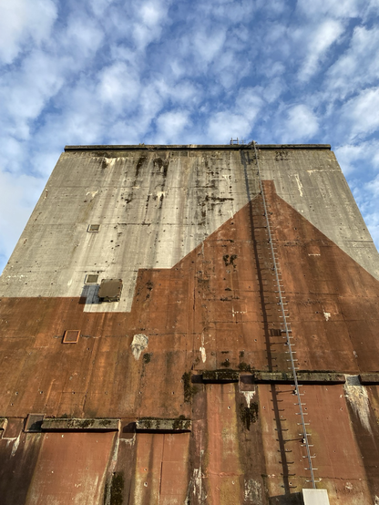 Hochbunker in der Innenstadt