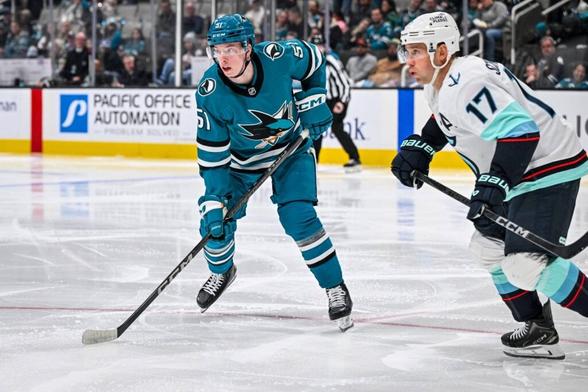 San Jose Sharks winger Collin Graf