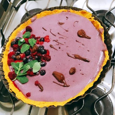 Tarta vegan sin gluten
