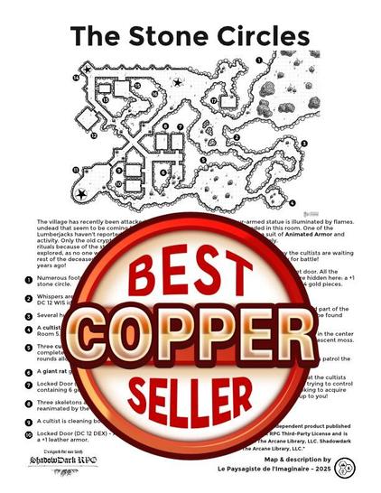 Best Seller Copper badge!