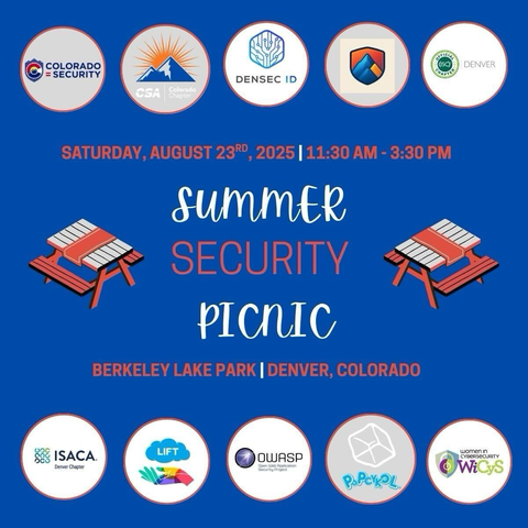 August 23rd summer security picnic