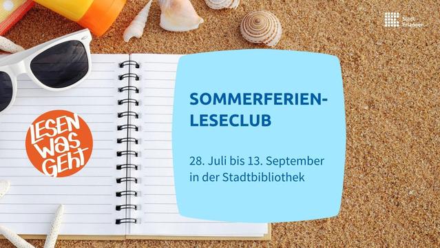Sommerferien-Leseclub der Stadtbibliothek Erlangen