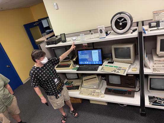 Scenes from INIT HELLO Apple II conference at the System Source Computer Museum in MD this weekend