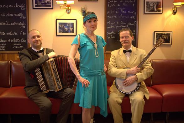 Photo du trio Les Papillons de Nuit, © Bastien Clochard