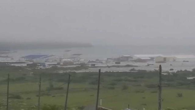 Powerful tsunami waves travel across Pacific after earthquake