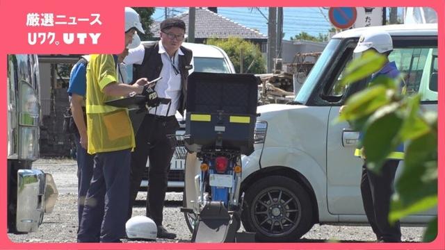 軽乗用車と衝突　原付バイクの男性が死亡　現場は信号機のある交差点　山梨