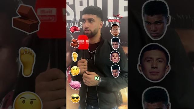 BUILD A FIGHTER with Adam Azim 🧱🥊 #BecomeUndisputed #adamazim #sports #boxing #canelo #muhammadali