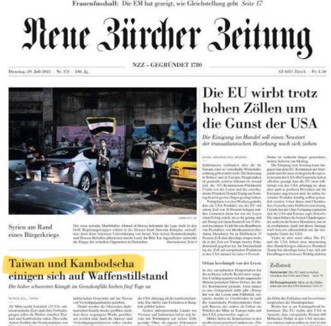 Taiwan und Kambodscha einigen sich auf Waffenstillstand