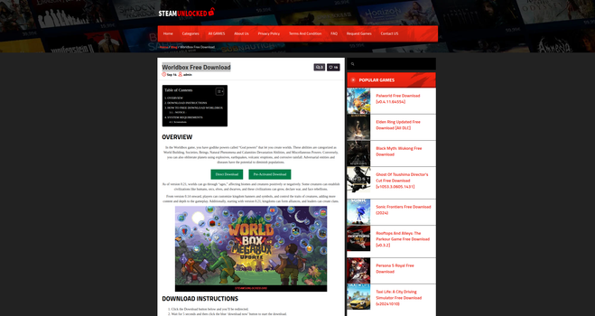 Fake gaming website leading to LummaStealer download