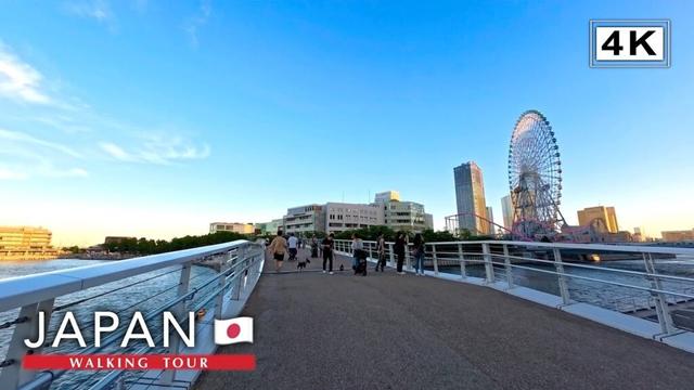 Yokohama City Walk | Kanagawa Walking Tour【4K | 60fps】