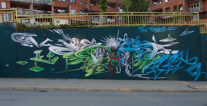 mural for meeting of stykes kosovo, prishtina street art, graffiti in kosovo by favian zolar