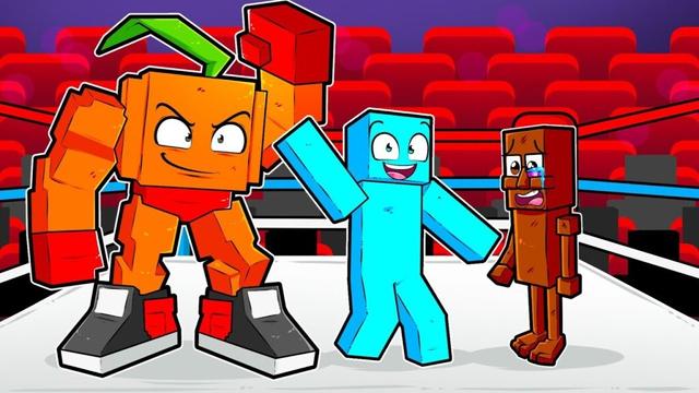 Guerra de Brainrots no Minecraft!