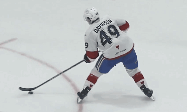 montreal canadiens prospect jared davidson