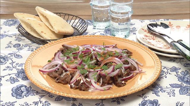 【3分クッキング公式】スパイシー焼き肉　ヨーグルトソース