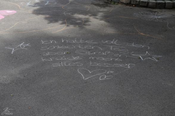 Sidewalk Chalk vs. a Bad Day