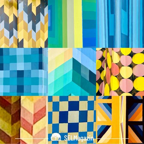 Geometrische Kunst - Motive der Kunstmeile Selm