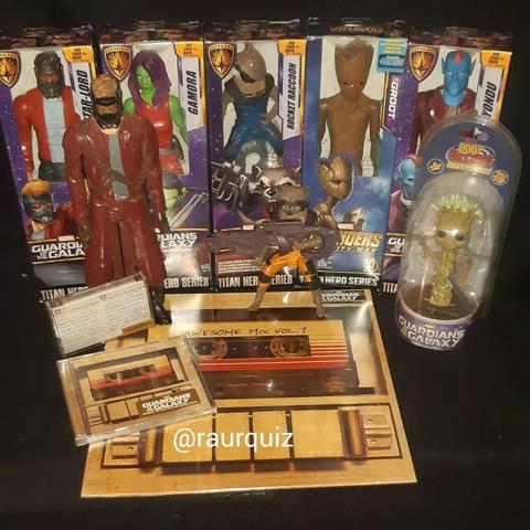 otd guardians of the galaxy 11 years action figures awesome vol 1 soundtrack vinyl