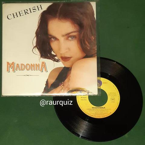 otd madonna cherish 36th anniversary single vinyl