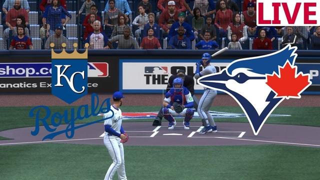 🔴live🔴トロントブルージェイズvsカンザスシティロイヤルズ/ 8月1日// MLBショー25