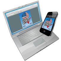 Picture of lap top and cell phone that can be used for voting - if people demand it
