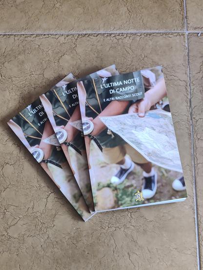 Copertina dell'antologia L'ultima notte di campo ed altri racconti scout