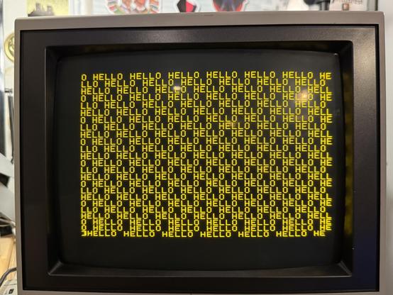 Magnavox Computer Monitor 80 display
