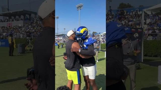 AD 🤝 DA #rams #shorts