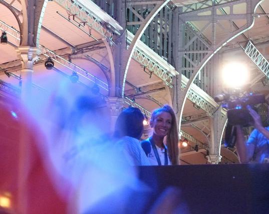 Pauline Ferrand Prévost au club France après son titre olympique, Paris 2024