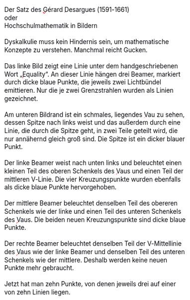 Service für Sehende: Der Alternativtext zum linken Bild als Screenshot.