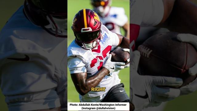 Commanders Rookie RB Knows Exactly What Coaches Want 👀