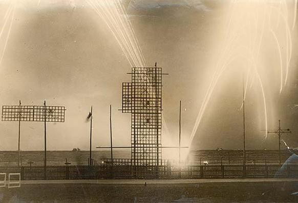 Fireworks at the First Modern Tailteann Games or Aonach Tailteann, 1924, flickr, no known copyright restrictions