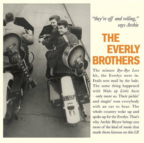 The Everly Brothers is the 1958 eponymous debut album of close harmony singing duo the Everly Brothers.