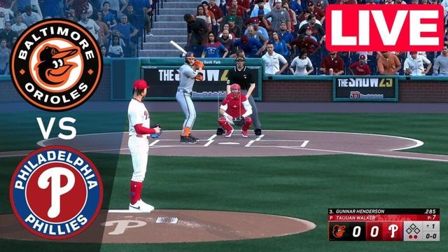 MLBLive🔴フィラデルフィアフィリーズ対ボルチモアオリオールズ -  2025年8月4日|フルゲームMLB 2025 en vivo