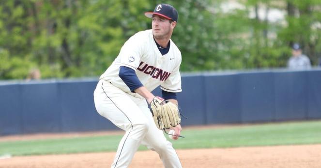 Former UConn pitcher PJ Poulin called up to majors with Washington Nationals