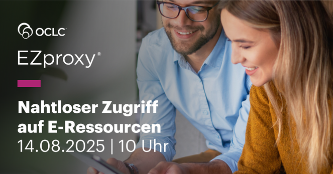 EZproxy Webinar am 14.08.2025 um 10 Uhr