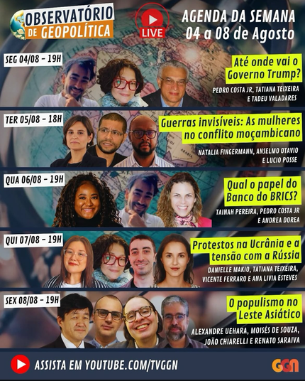 Arte de divulgação do programa