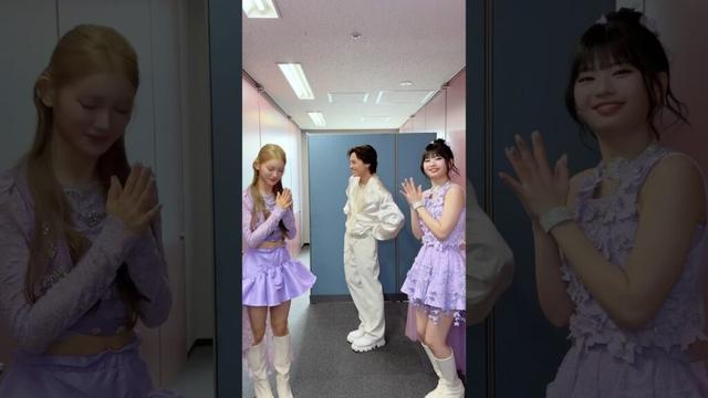 📱: ⊹˚₊ #MIU #RINON #THIS_IS_ME_I Challenge with #川西拓実 さん ( #JO1 ) #音楽の日 #ME_I