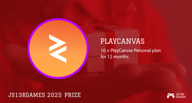 js13kGames 2025 prize: PlayCanvas