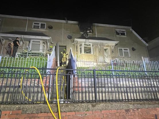 Candle blamed for Port Tennant house fire
