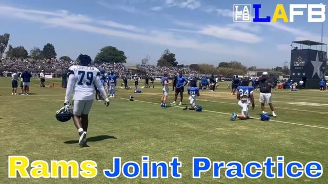 What We Saw And Heard From Los Angeles Rams Joint Practice With The Dallas Cowboys